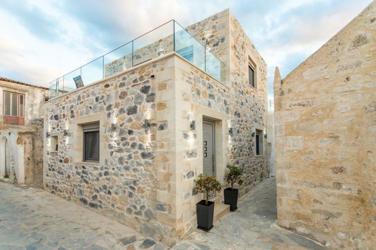 Marilena Natural Stone House, By Hellocrete Pigí Kültér fotó