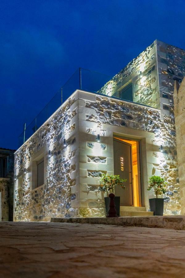 Marilena Natural Stone House, By Hellocrete Pigí Kültér fotó